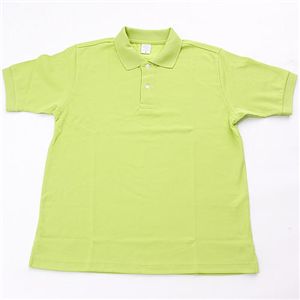 ドライメッシュアクティブ半袖ポロシャツ アップル グリーン 3L 商品写真