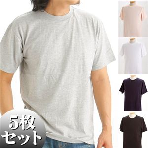 5枚セットTシャツ 5色セット Lサイズ 商品写真