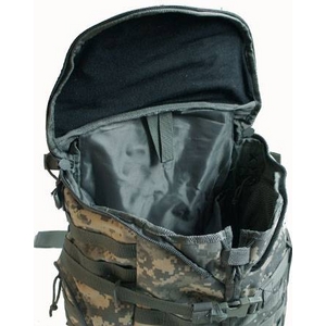 米軍 防水布使用3DAY中央ジッパーリュックサック ブラック 商品写真5
