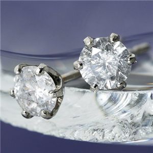 Pt900 ダイヤモンドピアス0.3ct スタッドピアス プラチナ 商品写真2