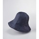 超軽量UVカット撥水帽子 ブラック - 縮小画像2