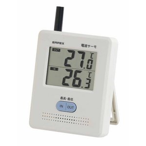 エンペックス 電波サーモ(デジタル温波温度計) TD-8202 - 目指せ４０キロ台、ダイエット サプリメント特集