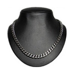 チタン製キヘイネックレス 幅 7.0mm/長さ 40cm border=