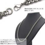 チタン製キヘイネックレス 幅 7.0mm/長さ 60cm border=