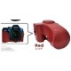 【カメラケース】ペンタックス　デジタル一眼レフカメラK-30/K-5II/K-5IIs用　レザーレッド - 縮小画像6
