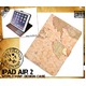 iPad Air 2用ワールドデザインケース　世界地図柄 - 縮小画像1