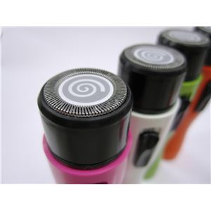 乾電池式シェーバー ソルスティック APS-01 オレンジ 商品写真3