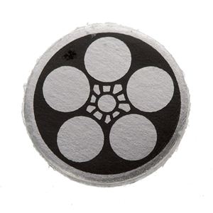 家紋つきメガネホルダー 【オニキス】丸に鉢梅 商品写真2