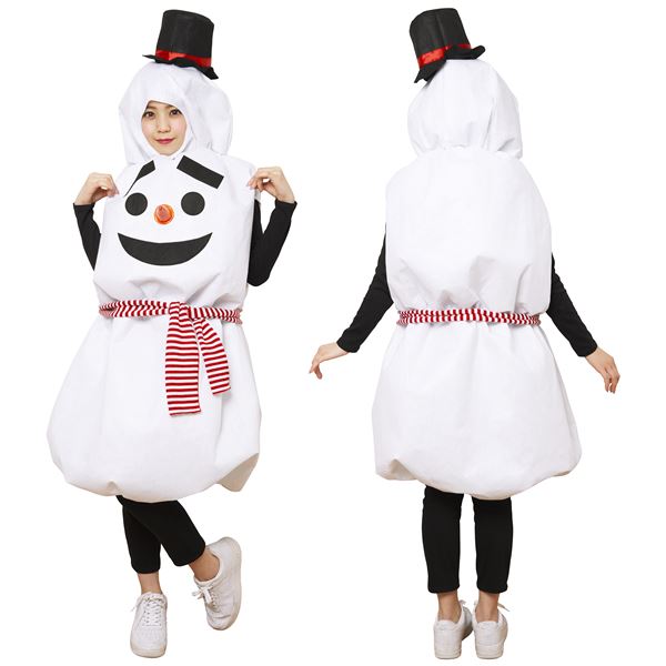だんごスノーマン(雪だるまの着ぐるみ)
