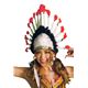コスプレ衣装/コスチューム 【インディアンハット】 ユニセックス180cm迄 ポリエステル 〔イベント パーティー〕 - 縮小画像1