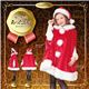 【クリスマスコスプレ 衣装】 ポンチョサンタコート - 縮小画像1
