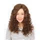 ウィッグ/コスプレ衣装 【ウェーブヘアー】 塩化ビニル製 『カツランド』 〔ハロウィン パーティー〕 - 縮小画像3