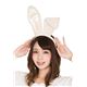 コスプレ衣装/コスチューム 【カチューシャ クリーム】 ポリエステル 『パステルバニー』 〔イベント〕 - 縮小画像2