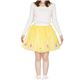 フラワーボリュームスカート 【イエロー】 レディース155cm〜165cm ウエストゴム仕様 ナイロン ポリエステル 〔イベント〕 - 縮小画像2