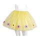 フラワーボリュームスカート 【イエロー】 レディース155cm〜165cm ウエストゴム仕様 ナイロン ポリエステル 〔イベント〕 - 縮小画像3