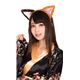 猫耳カチューシャ 【立ち耳タイプ ミケネコ】 ポリエステル 長時間着用可 〔コスプレ イベント〕 - 縮小画像2