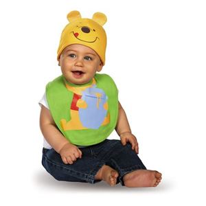 コスプレ衣装/コスチューム 【Pooh Bib ＆ Hat よだれかけ・帽子】 コットン 『Disguise』 〔ハロウィン〕