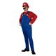 コスプレ衣装/コスチューム 【Mario Deluxe Adult ジャンプスーツ】 ポリエステル 『Disguise』 〔ハロウィン〕 - 縮小画像1