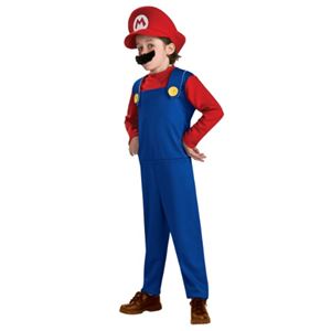 コスプレ衣装/コスチューム 【Mario Classic ジャンプスーツ】 ポリエステル 『Disguise』 〔ハロウィン〕