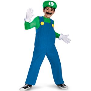 コスプレ衣装/コスチューム 【Luigi Classic ジャンプスーツ】 ポリエステル 『Disguise』 〔ハロウィン〕