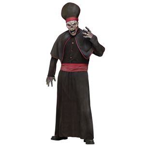 コスプレ衣装／コスチューム Fun world Zombie High Priest ADLT CSTM 【ケープ付きローブ・ベルト・帽子・グローブ・マスク】