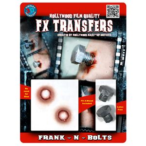 コスプレ衣装／コスチューム Tinsley Transfers Frank-N-Bolts 装飾メイクシール