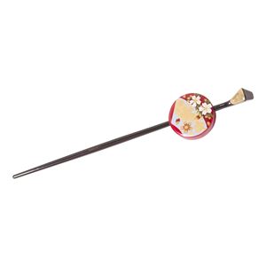 和風 コスプレ衣装/コスチューム 小物 【桜かんざし】 18.5cm アクリル製 『花鳥風月』