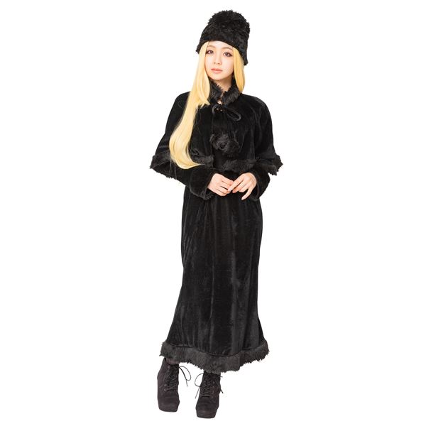 コスプレ衣装/コスチューム 【なり研 ブラックケープの美女 NP】 レディース 身長155〜165cm 〔ハロウィン パーティー 宴会〕