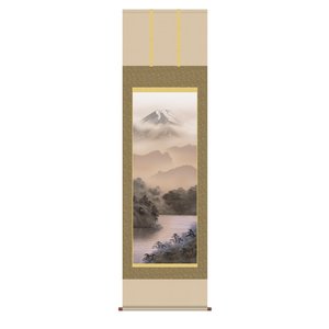 山水掛軸　　『富士閑景』 商品写真1