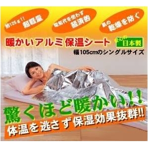 暖かいアルミ保温シート【2枚組】 日本製 商品写真2