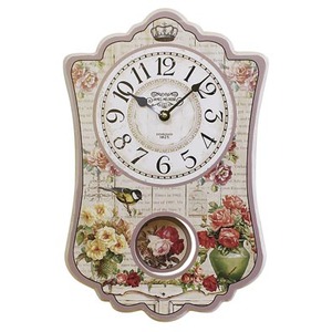 振り子時計【2個セット】　　ピンク 商品写真