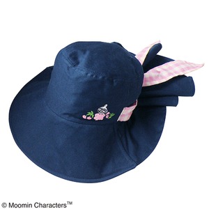 【保育士さん】ムーミン つば広帽子 フラワーピンク 商品写真2
