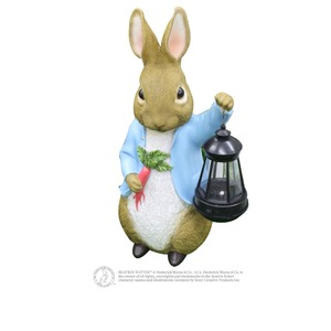 ピーターラビット ガーデンオーナメント ラディッシュソーラーライト【4個セット】
