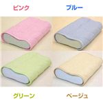 サラリとした肌触りの２重織ガーゼ枕パッド（同色３枚組）　ピンク　 綿100%