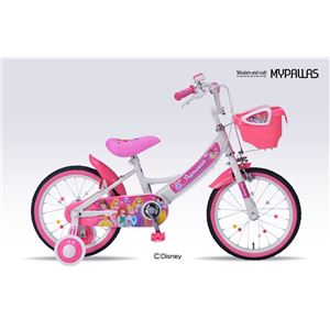 MYPALLAS（マイパラス） ディズニー プリンセス子供用自転車16 MD-08 - 拡大画像