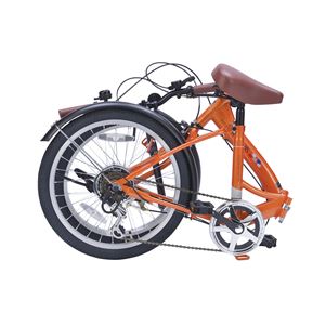 MYPALLAS(マイパラス) 折畳自転車20・6SP M-209 オレンジ 商品写真2