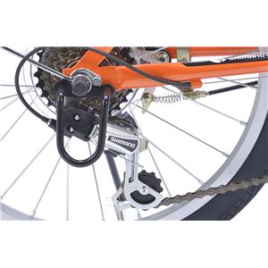 MYPALLAS(マイパラス) 折畳自転車20・6SP M-209 オレンジ 商品写真4