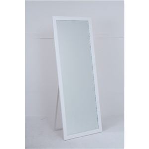 ワイドスタンドミラー/全身姿見鏡 高さ158cm 1660 WH ホワイト(白) 商品写真1