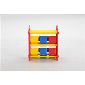 おもちゃ箱/トイボックス S 100個ブロック付き (キッズ用品/子供部屋家具)【組立品】 商品写真3