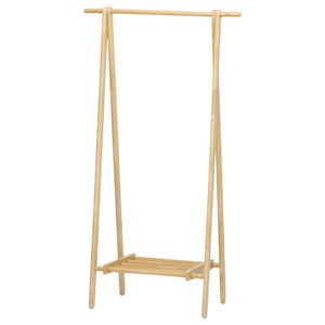 木製ハンガー 6110-6-80（KI）NA ナチュラル【代引不可】