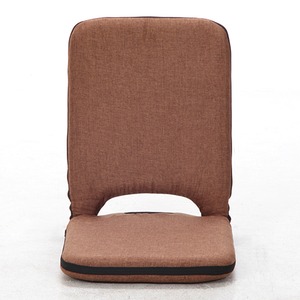 座椅子/パーソナルチェア 【ブラウン】 幅40cm リクライニング 『2 PACK シオン』 商品写真2