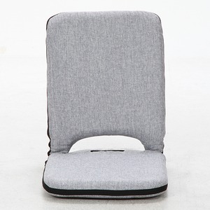 座椅子/パーソナルチェア 【グレイ】 幅40cm リクライニング 『2 PACK シオン』 商品写真2