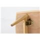 北欧風 リビングテーブル/ダイニングテーブル 【幅120cm】 ナチュラル 木製脚付き 『ルレーヴェ』 - 縮小画像3