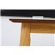 ダイニングテーブル/リビングテーブル 【ナチュラル】 幅120cm 木目調 『ジャーナル』 - 縮小画像3
