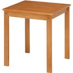 ダイニングテーブル/リビングテーブル 単品 【ナチュラル】 幅60cm 木製