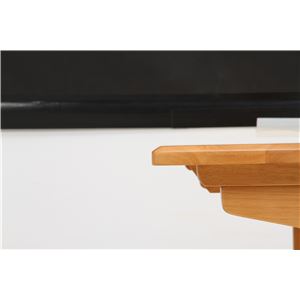 ダイニングテーブル/リビングテーブル 単品 【ナチュラル】 幅80cm 木製 商品写真4