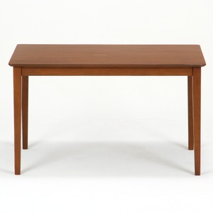 ダイニングテーブル/リビングテーブル 【ブラウン 幅120cm】 木製脚付き 『スノア』 商品写真2
