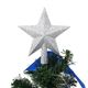 クリスマスツリー 【高さ90cm ブルー】 ポリ塩化ビニル LED オーナメント付き 『セットツリー』 〔リビング 店舗 什器 備品〕 - 縮小画像3