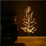 コンパクト クリスマスツリー 【120cm】 DCアダプター付き 『LEDブランチツリー』 〔リビング 店舗 什器 備品〕