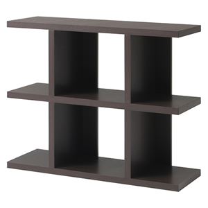 オープンシェルフ/リビング収納 【3段】 幅90cm 『FUGA』 〔リビング ダイニング 店舗 オフィス レストラン〕【代引不可】